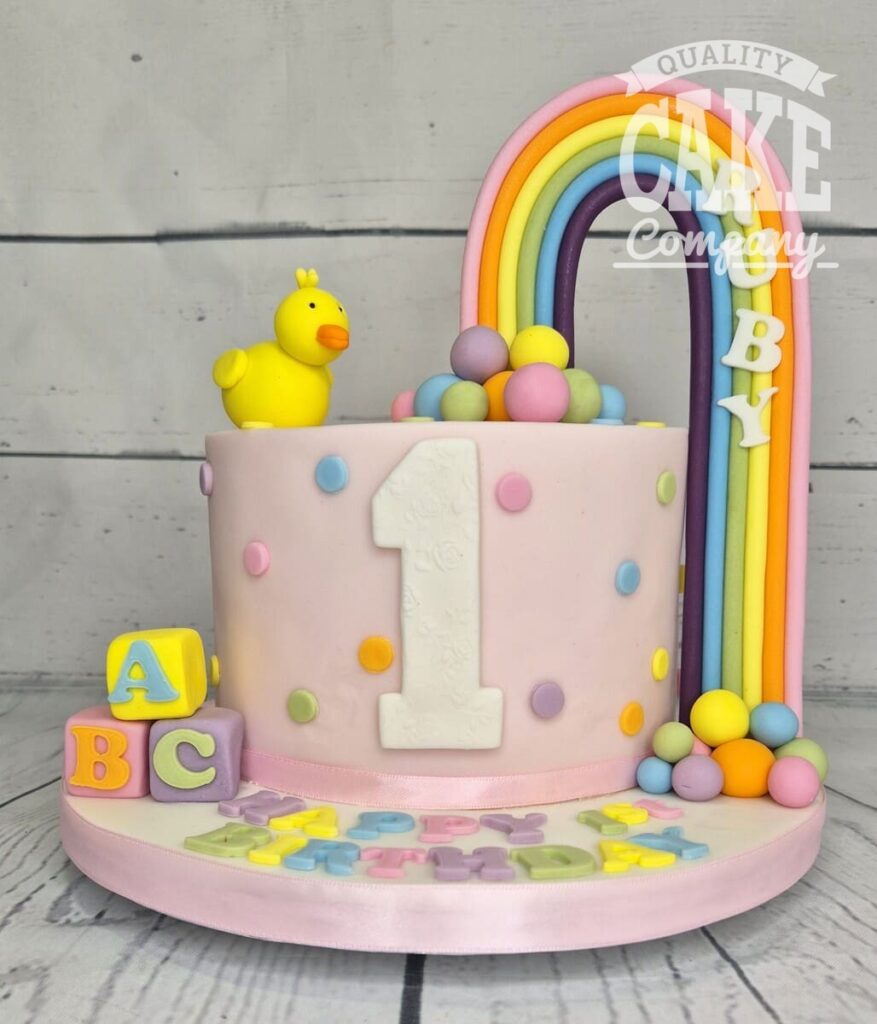 cute cakes for baby girl