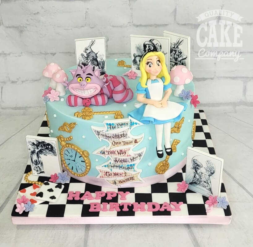 Alice in Wonderland Theme Cakes - Quality Cake Company