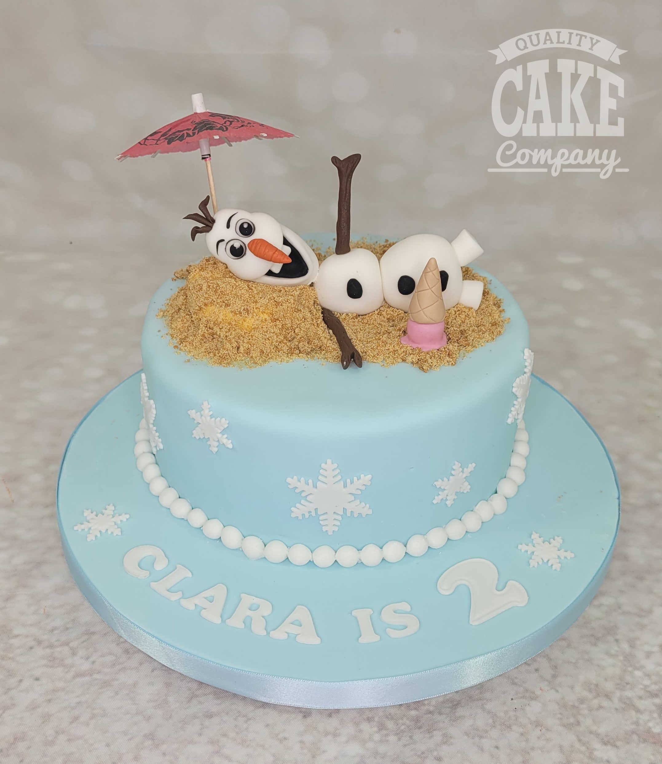 Disney Frozen 2 Celebration Cake