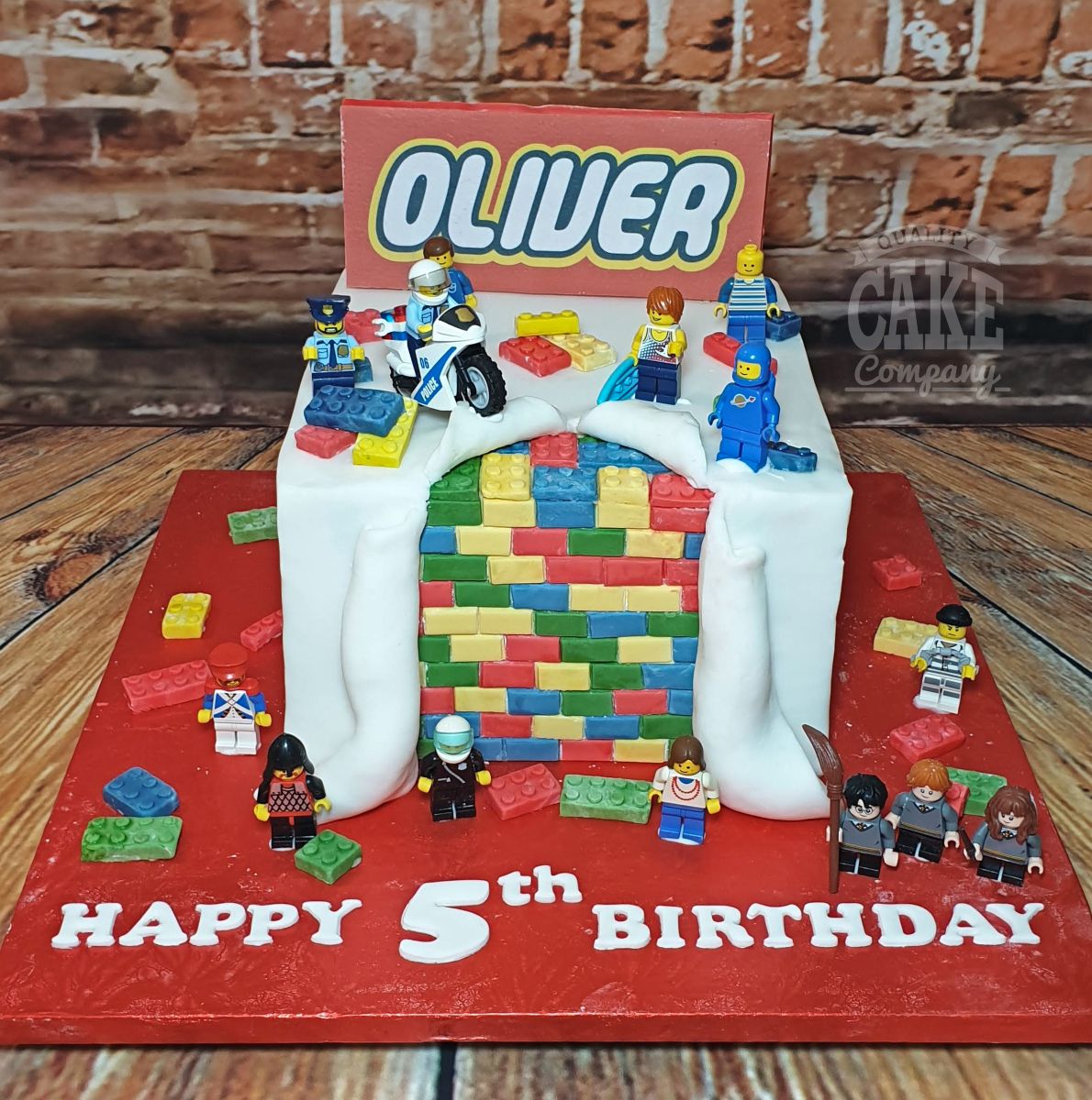 Kids lego online cake