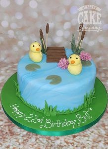 two little ducks 22nd birthday cake idea - tamworth