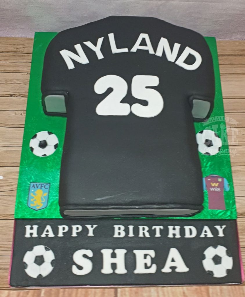 Football Birthday Cakes Quality Cake Company Tamworth