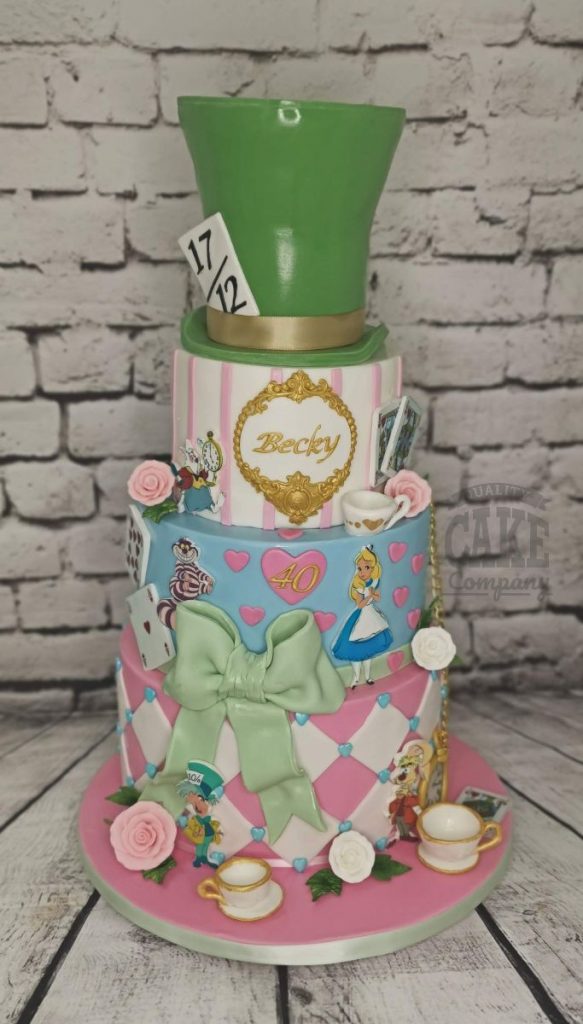 Alice In Wonderland Theme Cakes Quality Cake Company