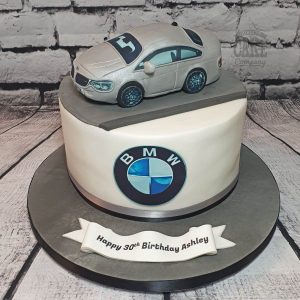 BMW car model birthday cake - Tamworth
