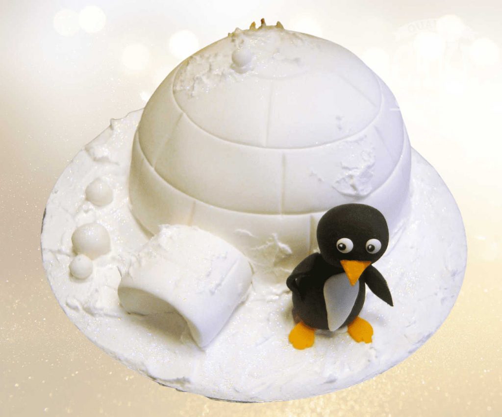 Christmas igloo cake - Tamworth