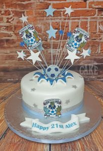 Coventry city football theme cake - Tamworth