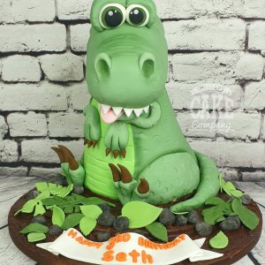 Cute dinosaur cake novelty - Tamworth