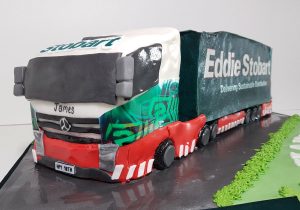 Eddie stobart lorry novelty cake - Tamworth