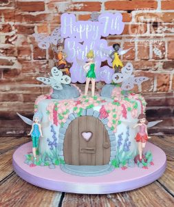Fairy door 7th birthday cake - Tamworth