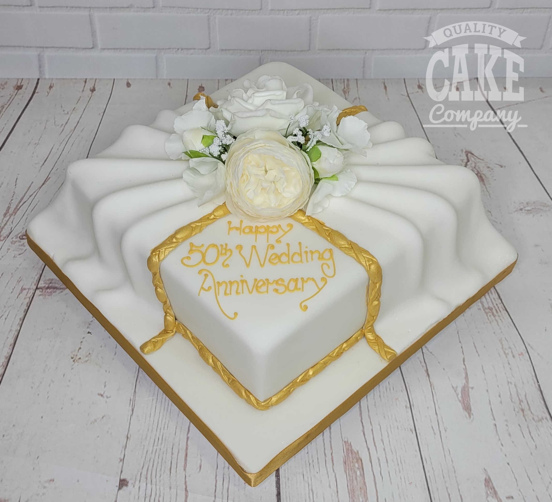 25th Anniversary Cakes Buy Online Quick Delivery - Dough and Cream