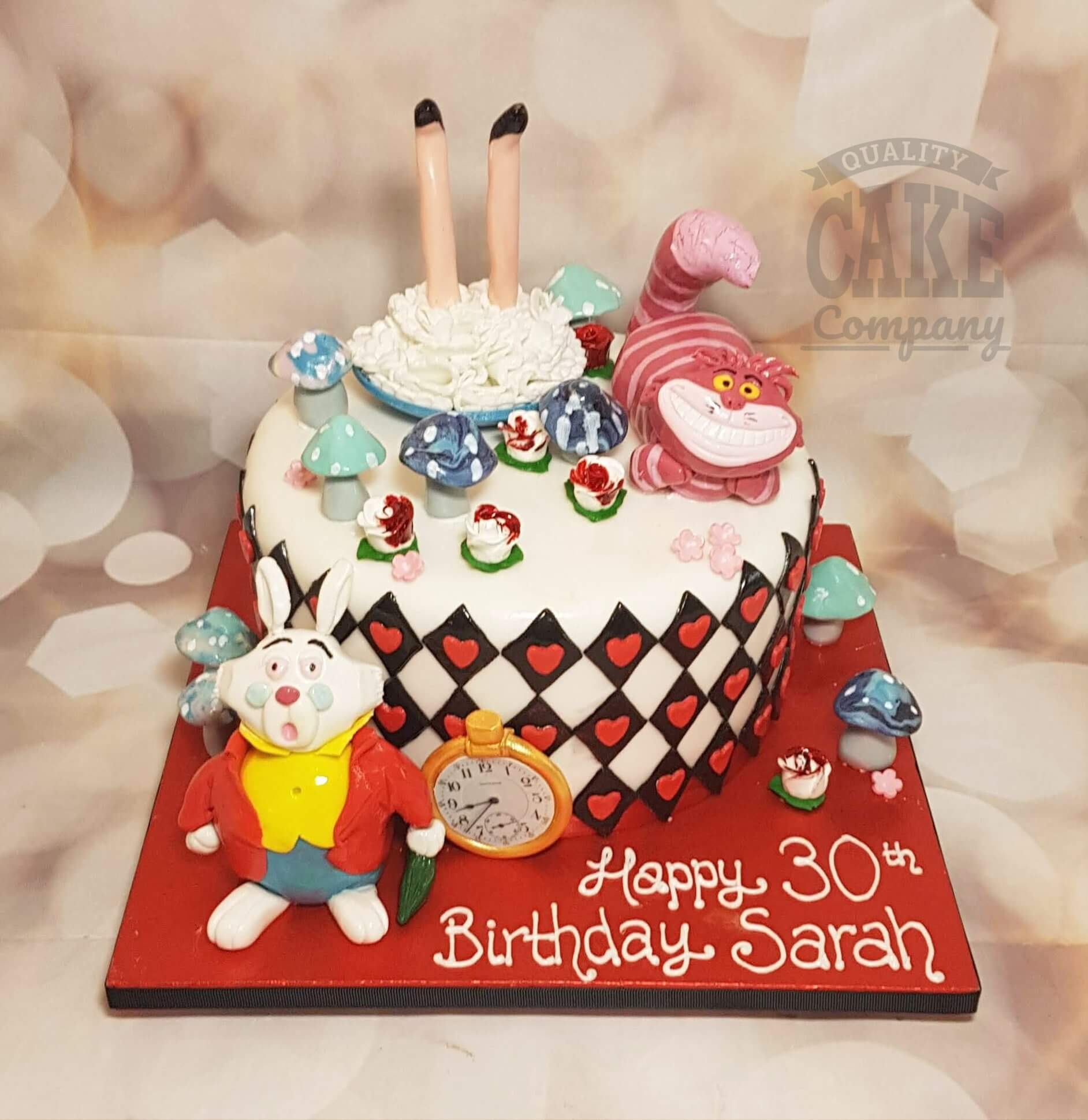 Alice in Wonderland Theme Cakes - Quality Cake Company