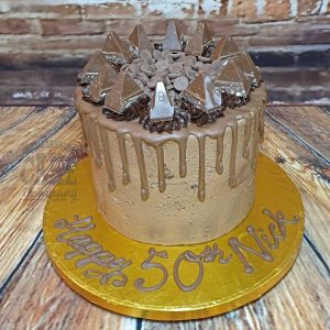 Chocolate toblerone drip cake - Tamworth