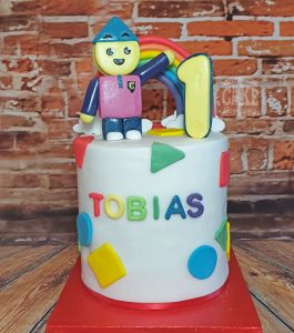 colourform city childrens birthday cake - tamworth