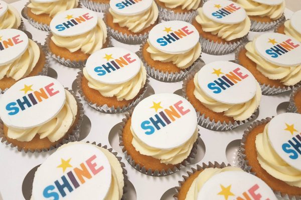 corporate logo cupcakes- Tamworth west midlands