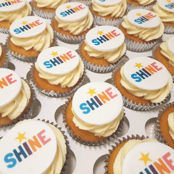 corporate logo cupcakes- Tamworth west midlands