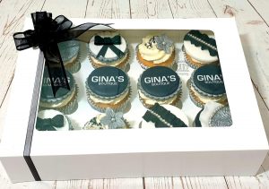 corporate logo cupcakes- Tamworth west midlands