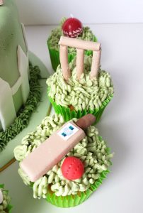 cricket theme cupcakes tamworth
