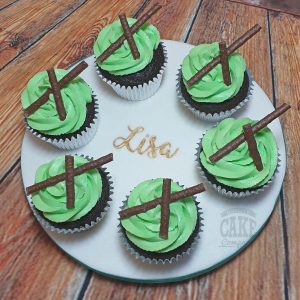cupcake platter mint chocolate - tamworth
