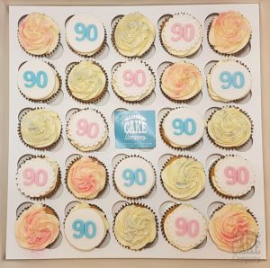 90th birthday cupcakes - tamworth
