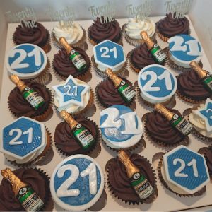 21st birthday cupcakes - tamworth