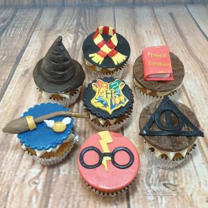 harry potter theme cupcakes - tamworth