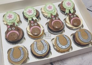 horse theme cupcakes - Tamworth