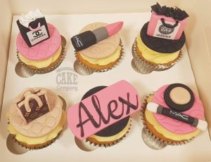 make up designer bag cupcakes - Tamworth