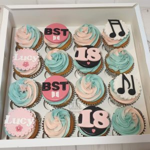 music themed cupcakes - tamworth