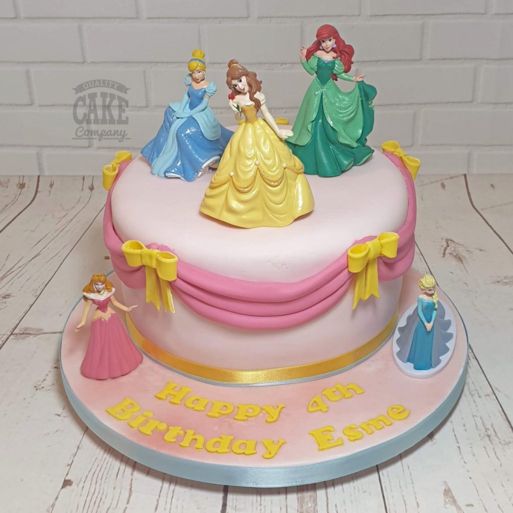 Disney Princess Cake | Disney Princess Birthday Cake with ti… | Flickr