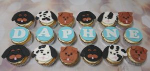 dog theme cupcakes - Tamworth