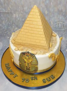 Egypt theme birthday cake - Tamworth