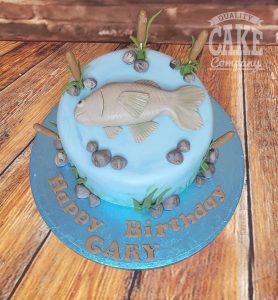 fishing novelty birthday cake - Tamworth