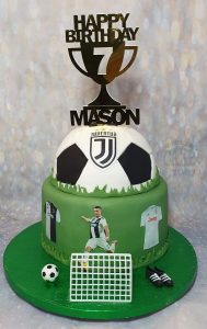 football theme birthday cake - Tamworth