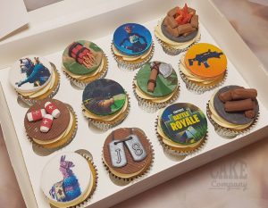 fortnite theme birthday cupcakes - Tamworth