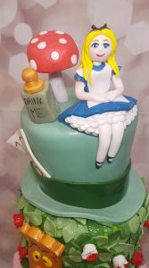 alice in wonderland birthday cake - Tamworth