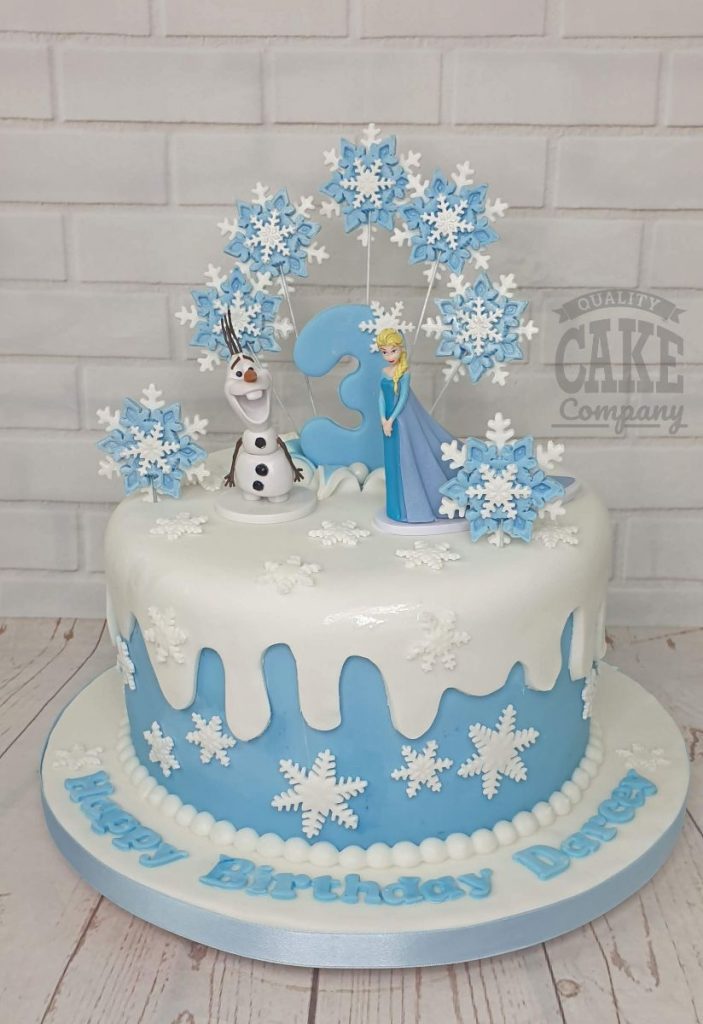 Frozen Theme Elsa Birthday Cake - Cake Square Chennai | Cake Shop in Chennai
