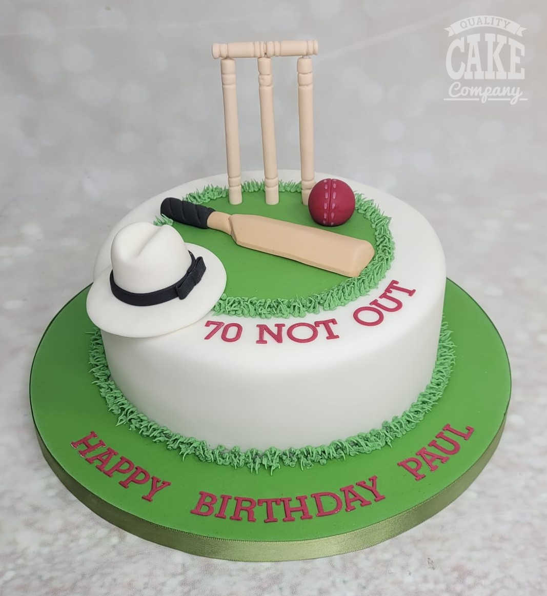 Cricket theme cake - The cake fairy