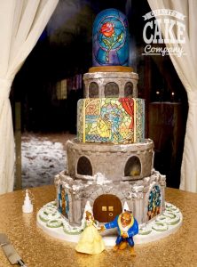 Disney beauty and the beast wedding cake Tamworth West Midlands Staffordshire