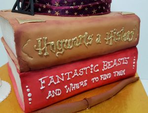 harry potter booked cake - Tamworth