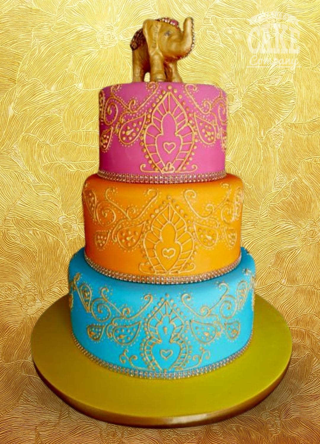 Wedding Cake at Indian Wedding Stock Photo - Image of love, bakery: 29682314