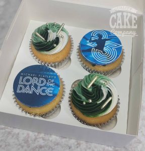 lord of the dance theme cupcakes - Tamworth