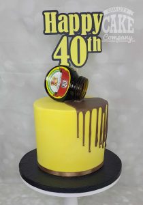 Marmite drip cake - tamworth