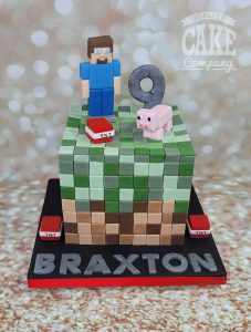 Minecraft cake - tAmworth