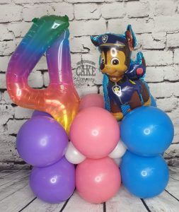 childrens' birthday balloon display - tamworth