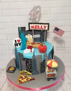 new york theme cake - tamworth