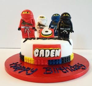 Ninjago models birthday cake - Tamworth