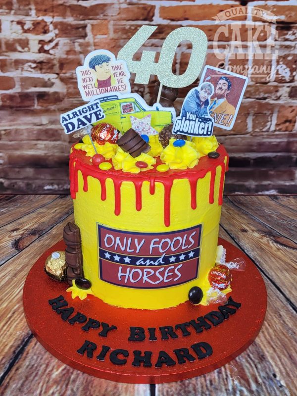 Only fools and horses drip cake - Tamworth