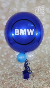 Blue orb balloon congrats - Tamworth