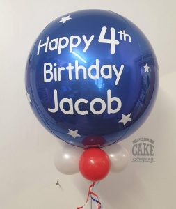 4th birthday personalised balloon - Tamworth