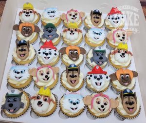 paw patrol cupcakes - tamworth